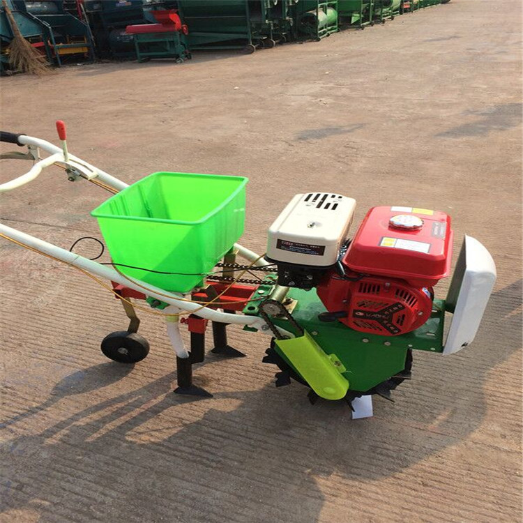 萬輪 多功能輪式履帶式汽油耕耘播種施肥機家用手推式耕耘播種機